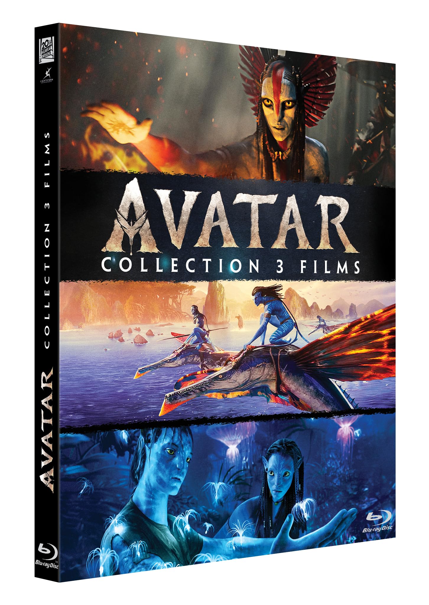 Avatar - Collection 3 films : Avatar + Avatar : La Voie de l'eau + Avatar : De Feu et de cendres