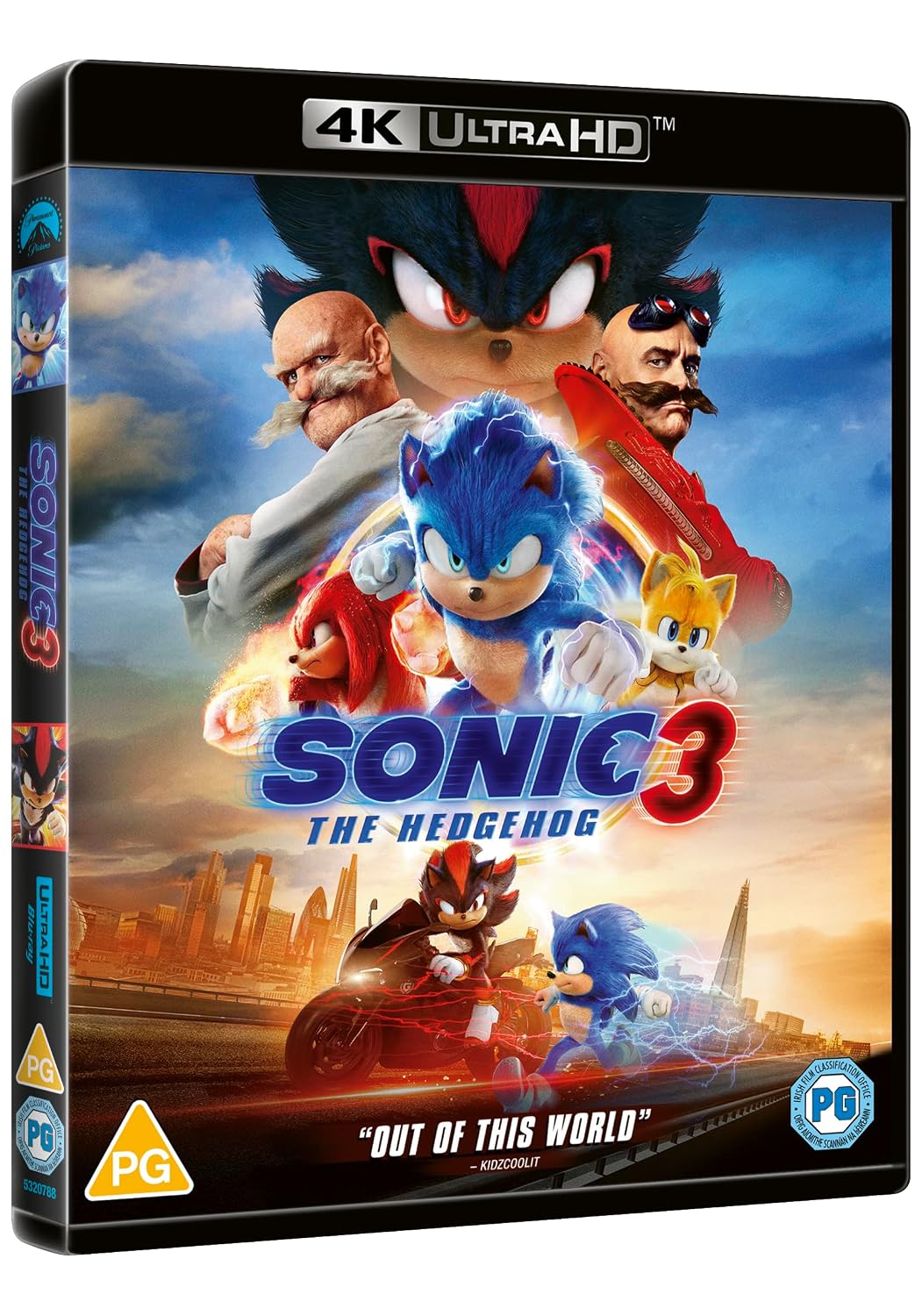 Sonic the Hedgehog 3 4K UHD [Blu-ray] [Region A & B & C] image 2