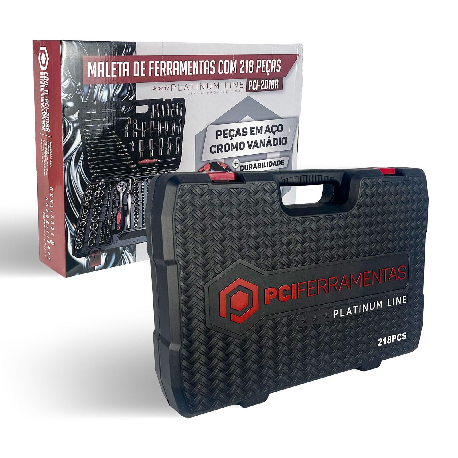 h8-cp コンプセット Pci Ferramentas - Kit de Ferramentas Profissional 218 Peças com