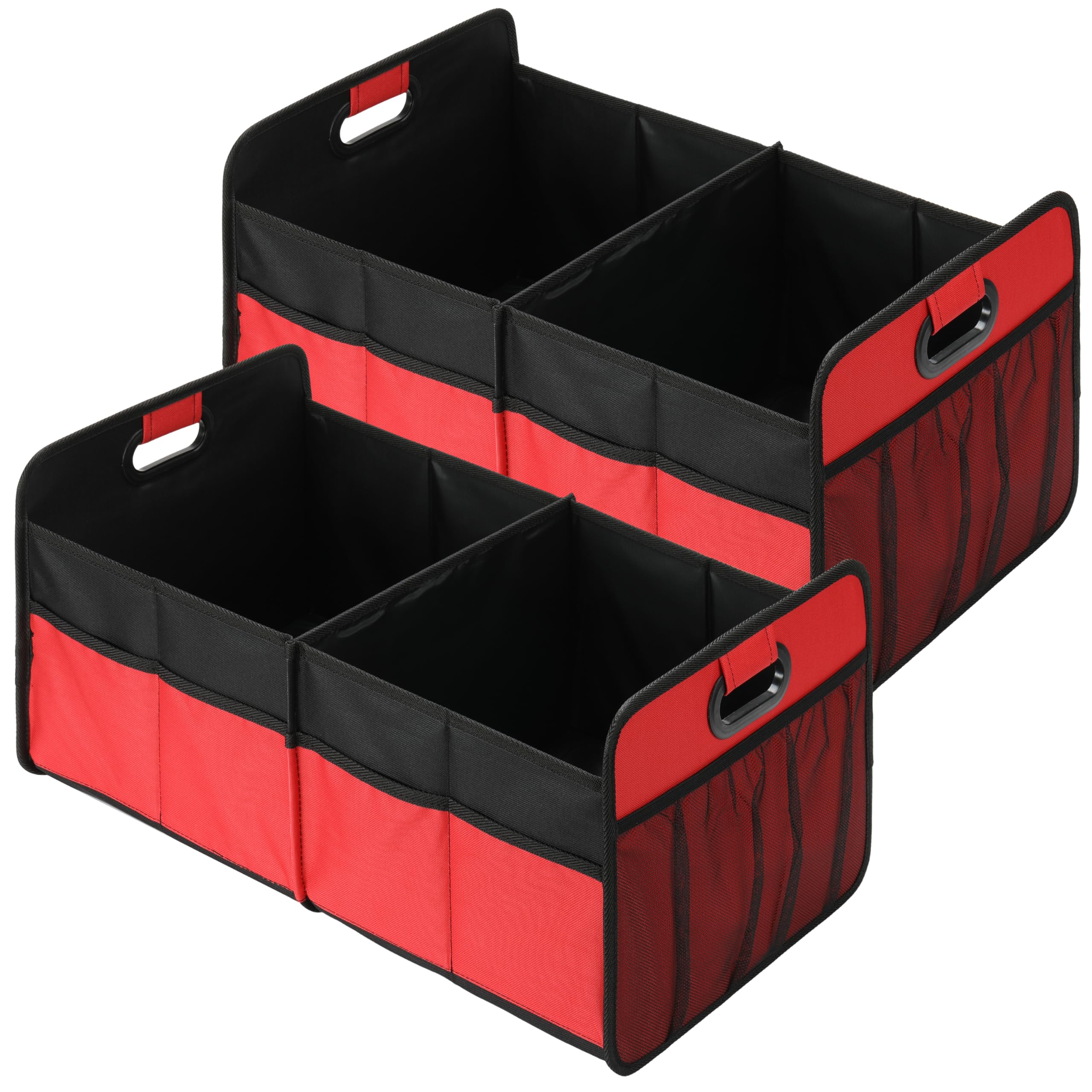 Organiseur de coffre voiture 50L Simple Deluxe pliable en lot de 2 boîtes de rangement imperméables