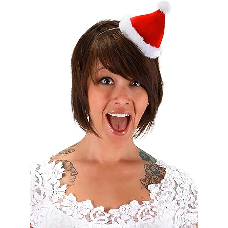 elope Mini Santa Christmas Hat Costume Headband