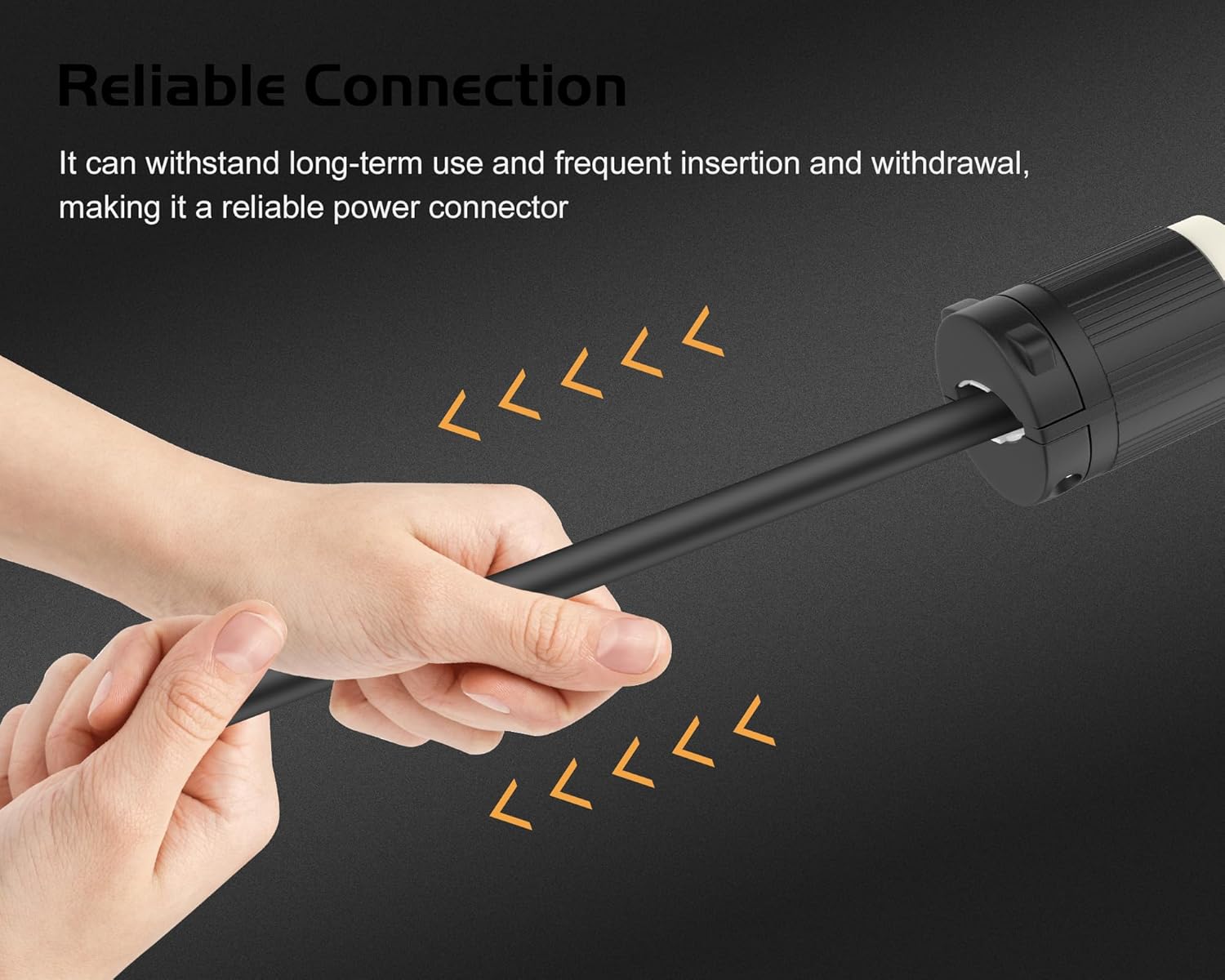 NEMA 6-20 Extension Cord Repair Ends Male & Female Drop Cord Replacement Plugs & Receptacles 20 Amp 220 240 250 Volt 2 Pole 3 Wire Grounding Commercial Grade UL Listed