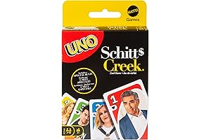 Mattel Games UNO Schitt's Creek Card Game for Teens & Adults for...