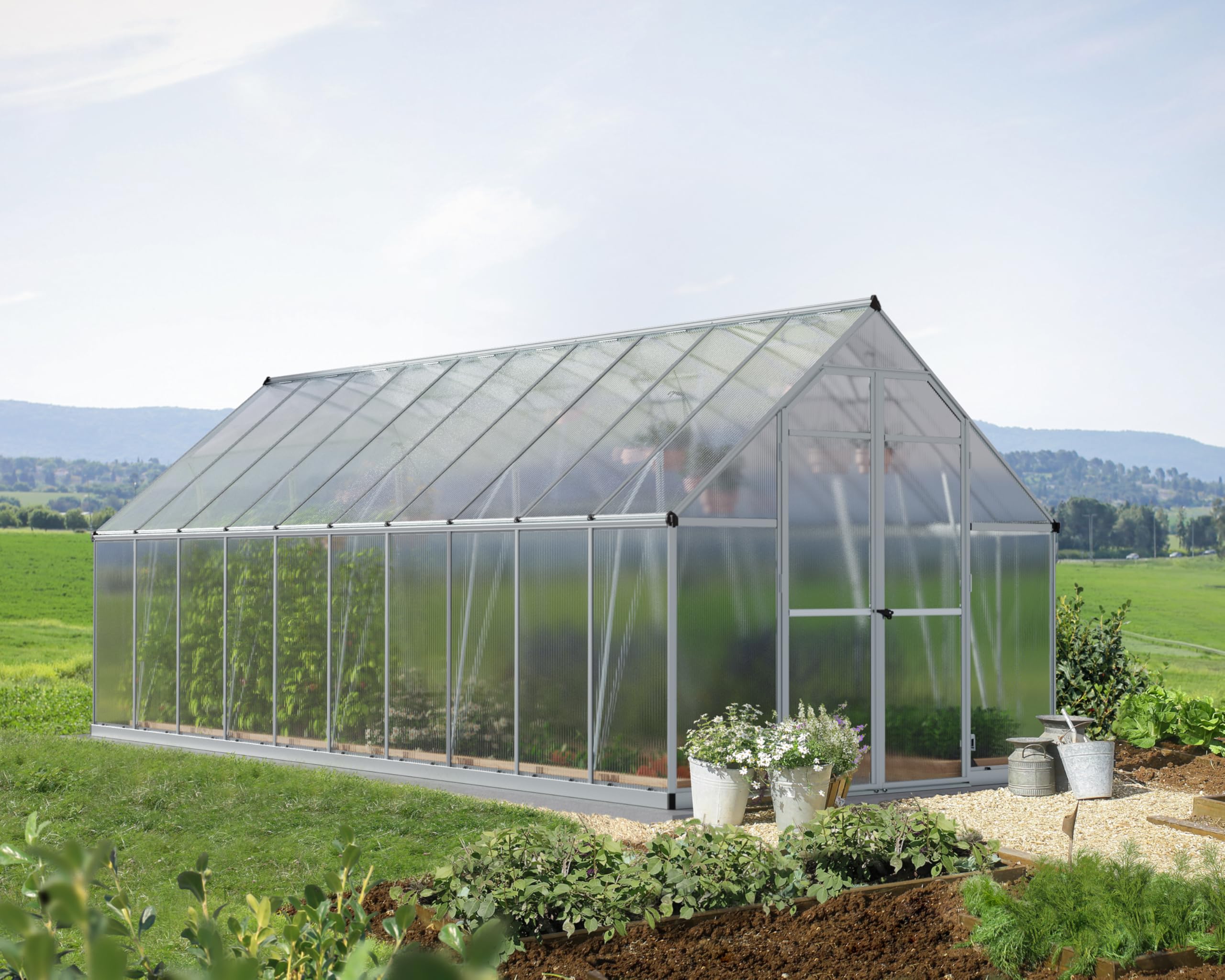 Amazon.com : Palram - Canopia Essence 8 Ft. x 20 Ft. Greenhouse