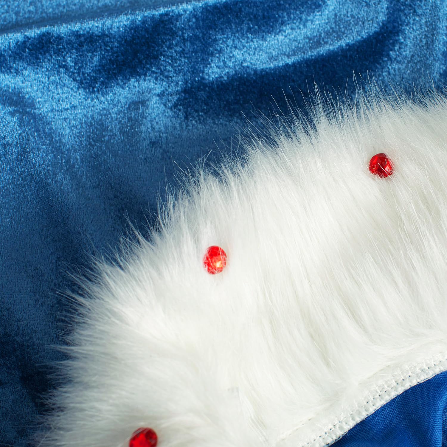 Monissy Regina Congelata Principessa Elsa Vestito Ragazza Blu Collare Bianca Velluto Manica Lunga Mantello Travestimento Chiffon Neve Stampa Compleanno Natale Carnevale