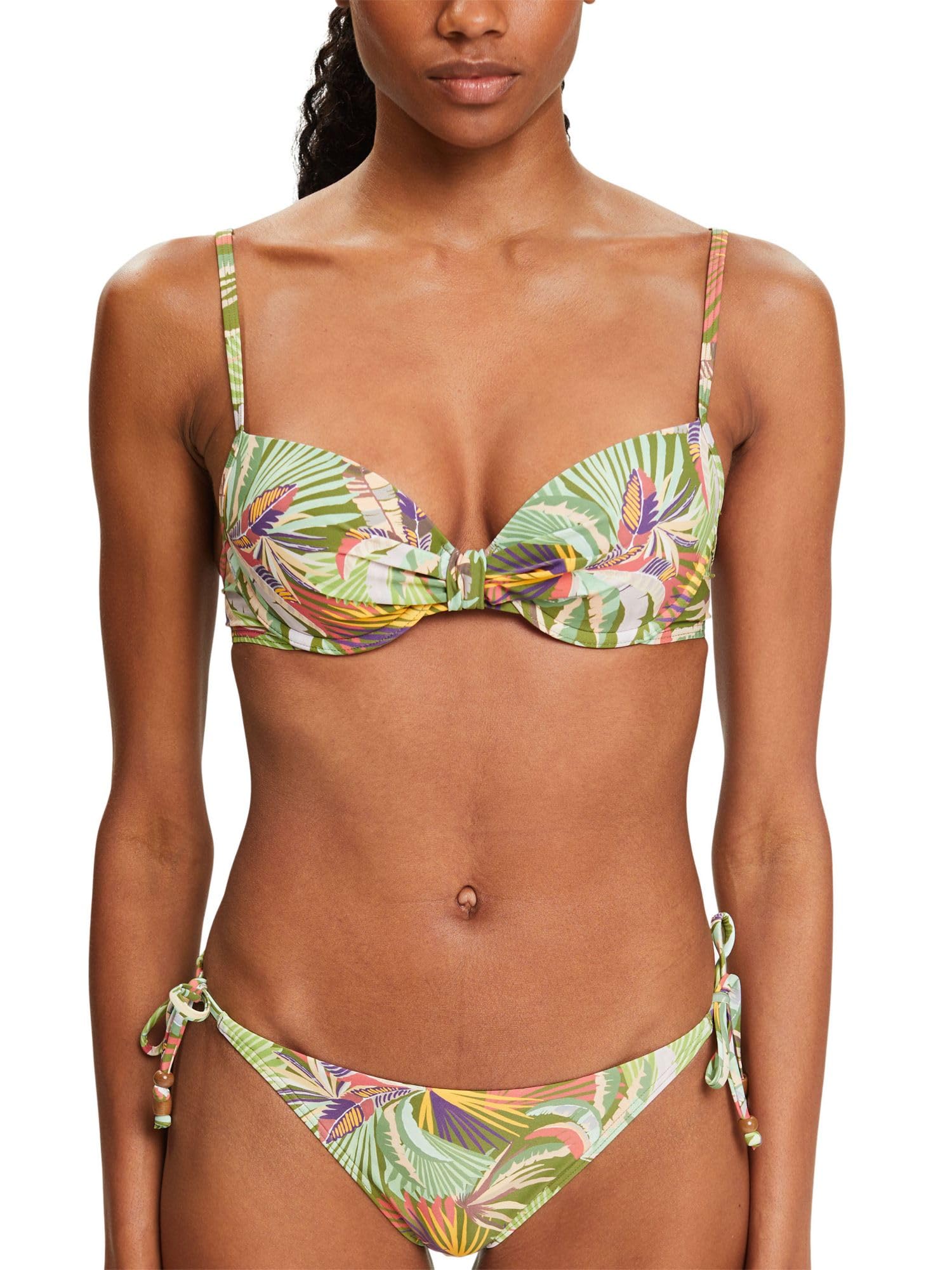 ESPRIT Palm Beach RCS Pad.Bra, dunkelgrün, 12 UK/B