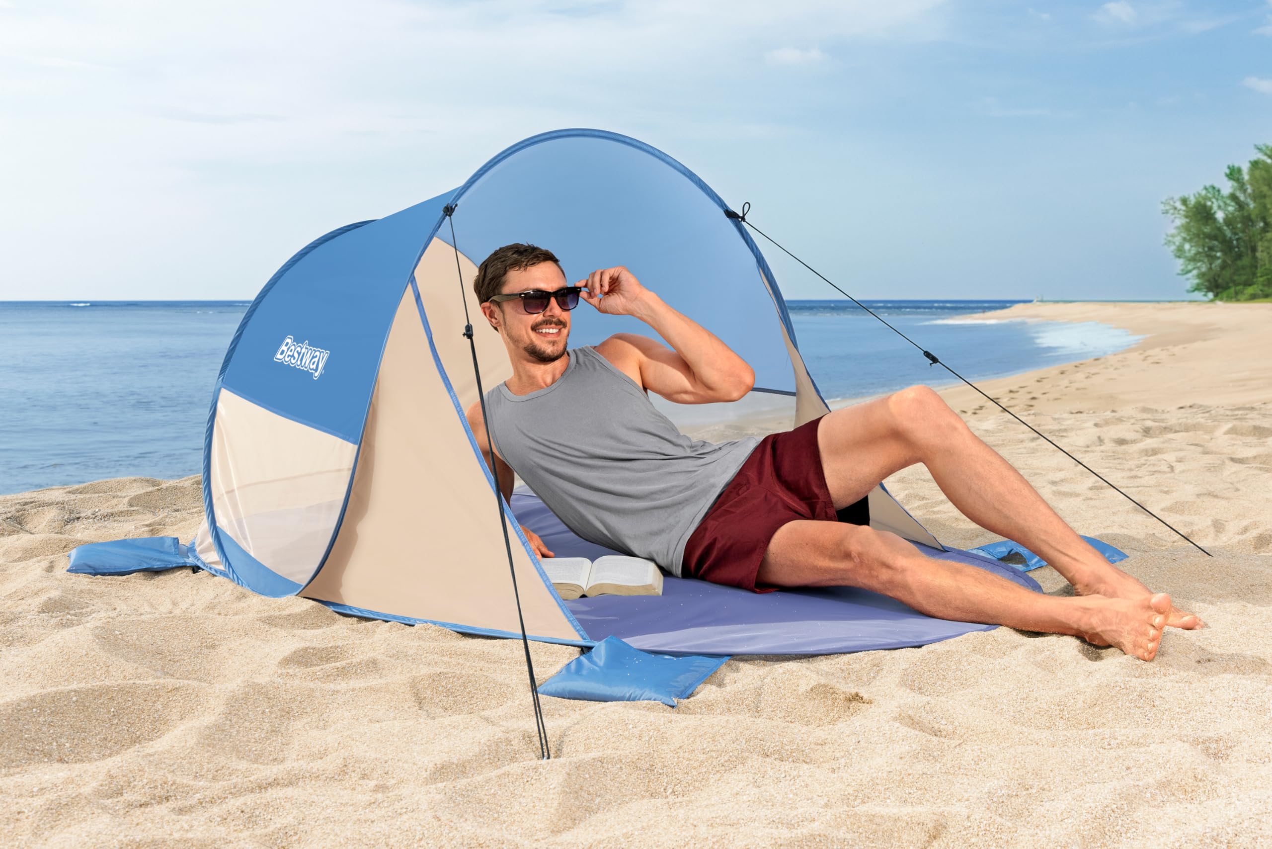 Bestway Namiot plażowy Quick 2 Pop-Up dla 2 osób