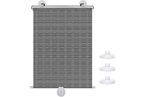 No Drilling Retractable Window Shade for House Windows