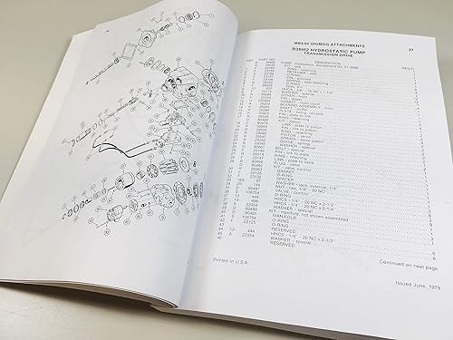 Miniatura 5 de J IFunda Mb494Unimog accesorios piezas Manual Catálogo retroexcavadora Cargadora Carretillas Elevadoras