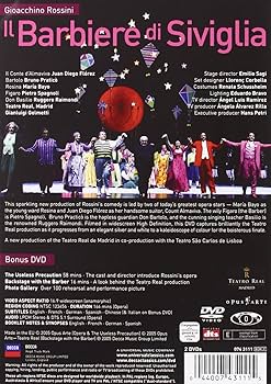 その他 Il Barbiere Di Siviglia [DVD] Amazon.com: Rossini - Il barbiere di Siviglia (The Barber of