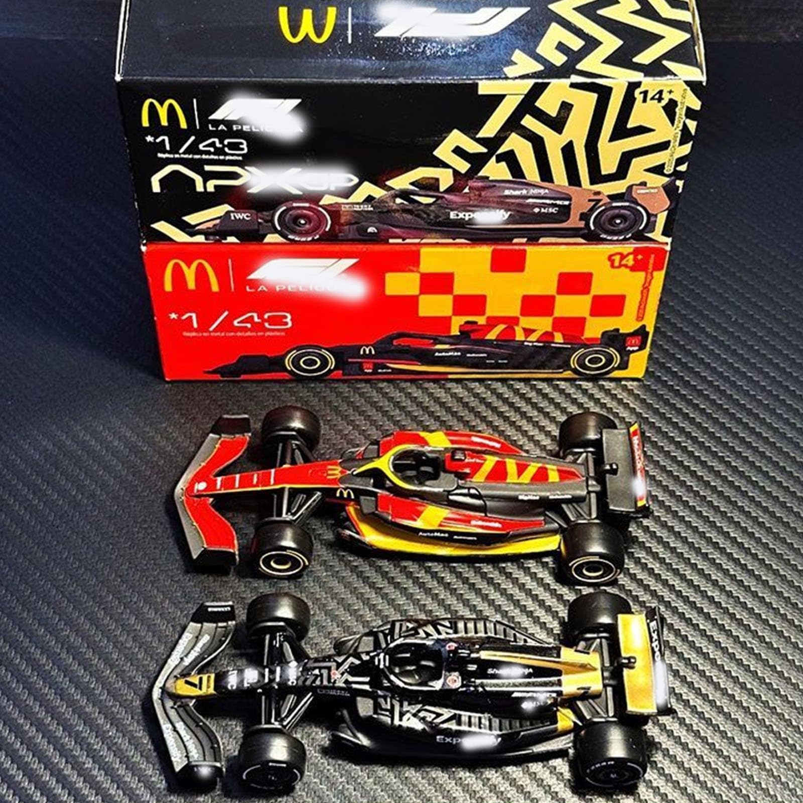 南米マクドナルド限定 F1 1/43 La Película 海外限定モデル Amazon.co.jp: F1 マクドナルド コラボ レーシングカー モデル ラテン