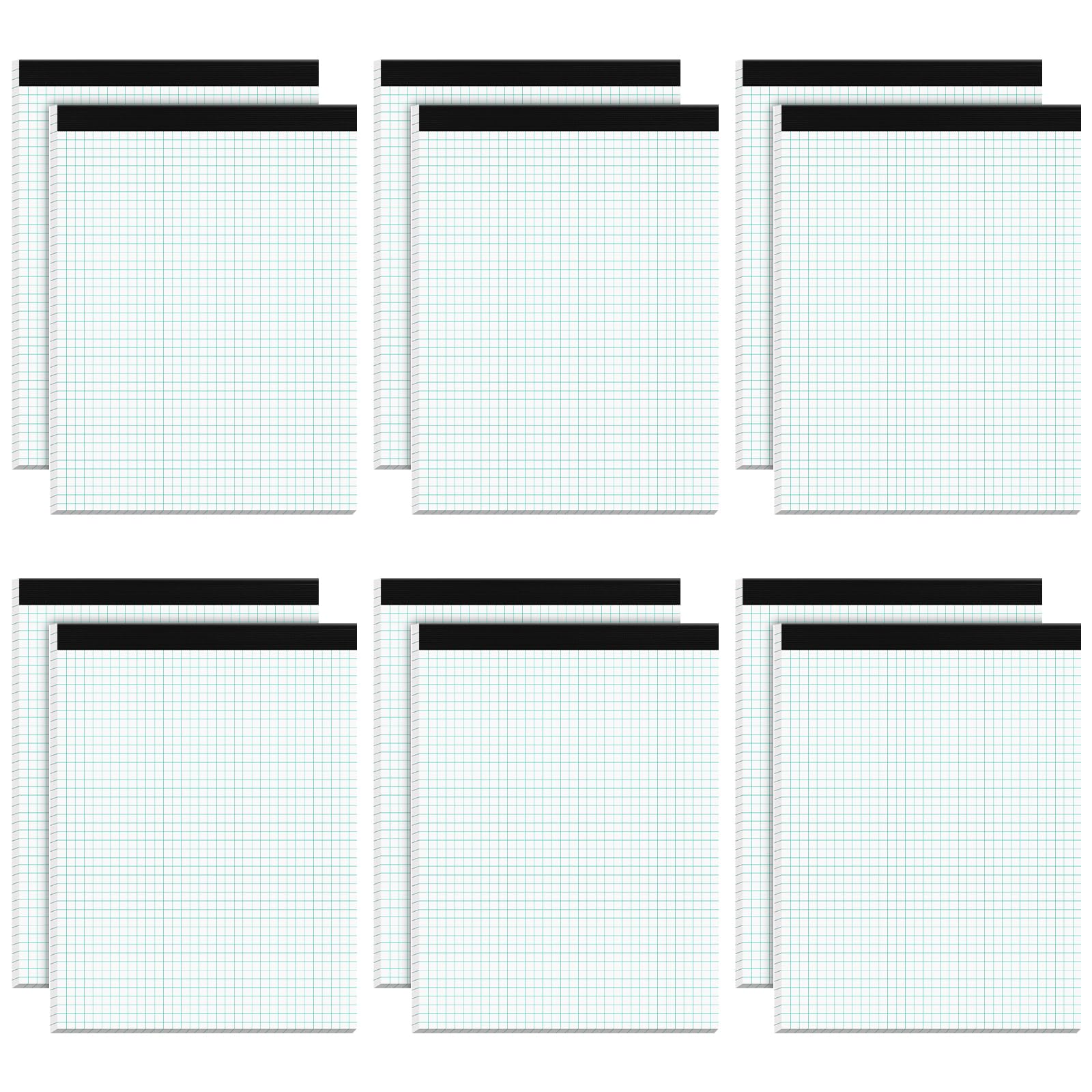 11 X 17 Grid Paper 3-Pack Graph Paper Pads - 8.5x11" Quad Ruled (4x4 ...