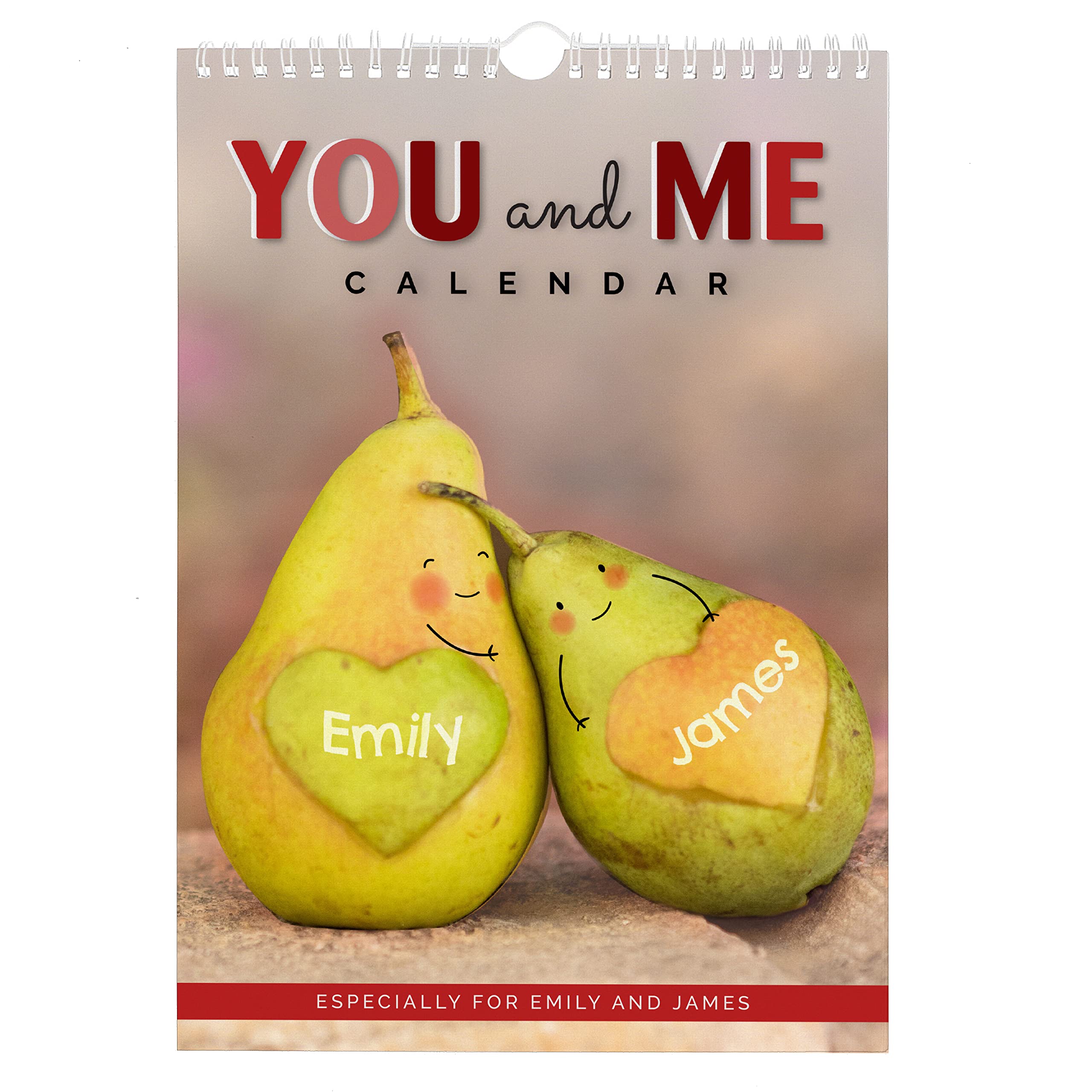 Personalised Couple's Calendar