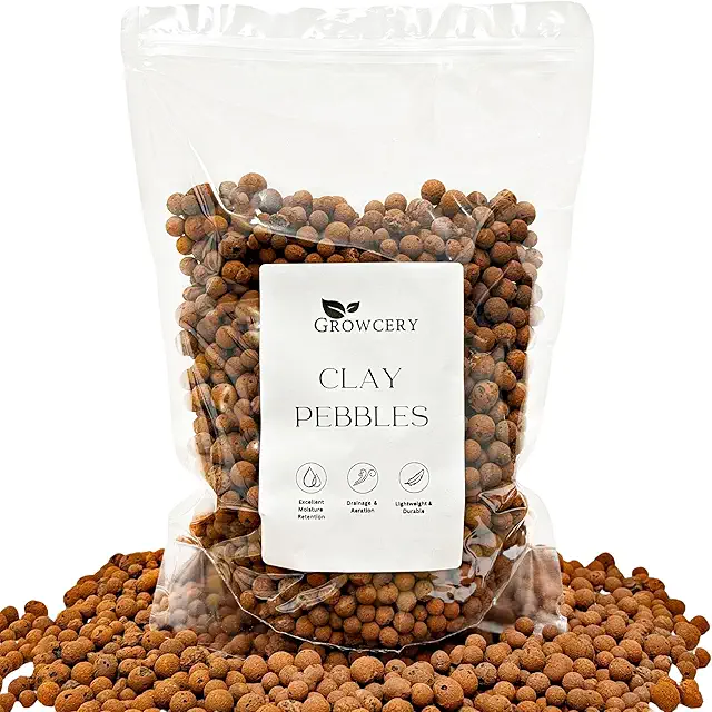 Premium Clay Pebbles for Terrarium Sand - 1L Hydroponic Growing Medium