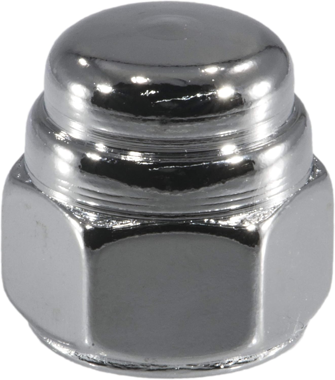 014973478056 Flat Acorn Nut Chrome, 3/8-24, Piece-15