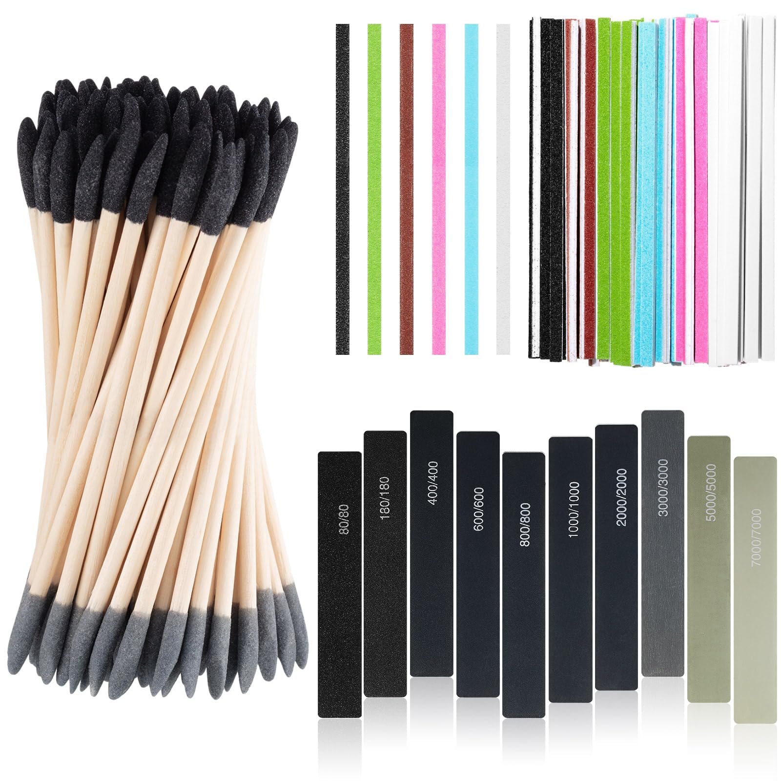 Sanding Sticks Kit - 70 Pcs for Model Making -1
