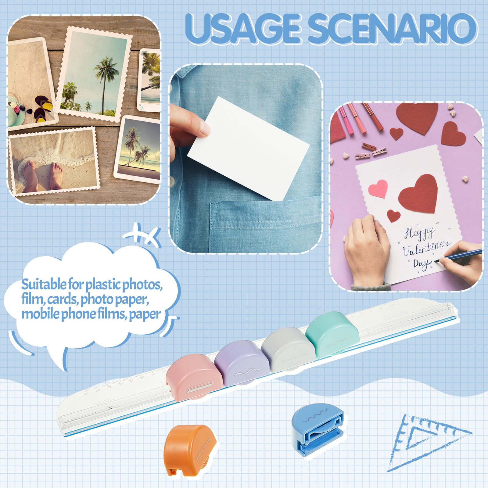 ペーパートリマースクラップブッキング ツールセット