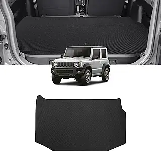 Mixsuper ジムニー jb64 ラゲッジマット ジムニーシエラ jb74 トランクマット 2D jimny ラゲッジカバー H30.7~ ジムニー アクセサリー PVC素材 耐摩擦 耐汚れ 滑り止め 巻け収納