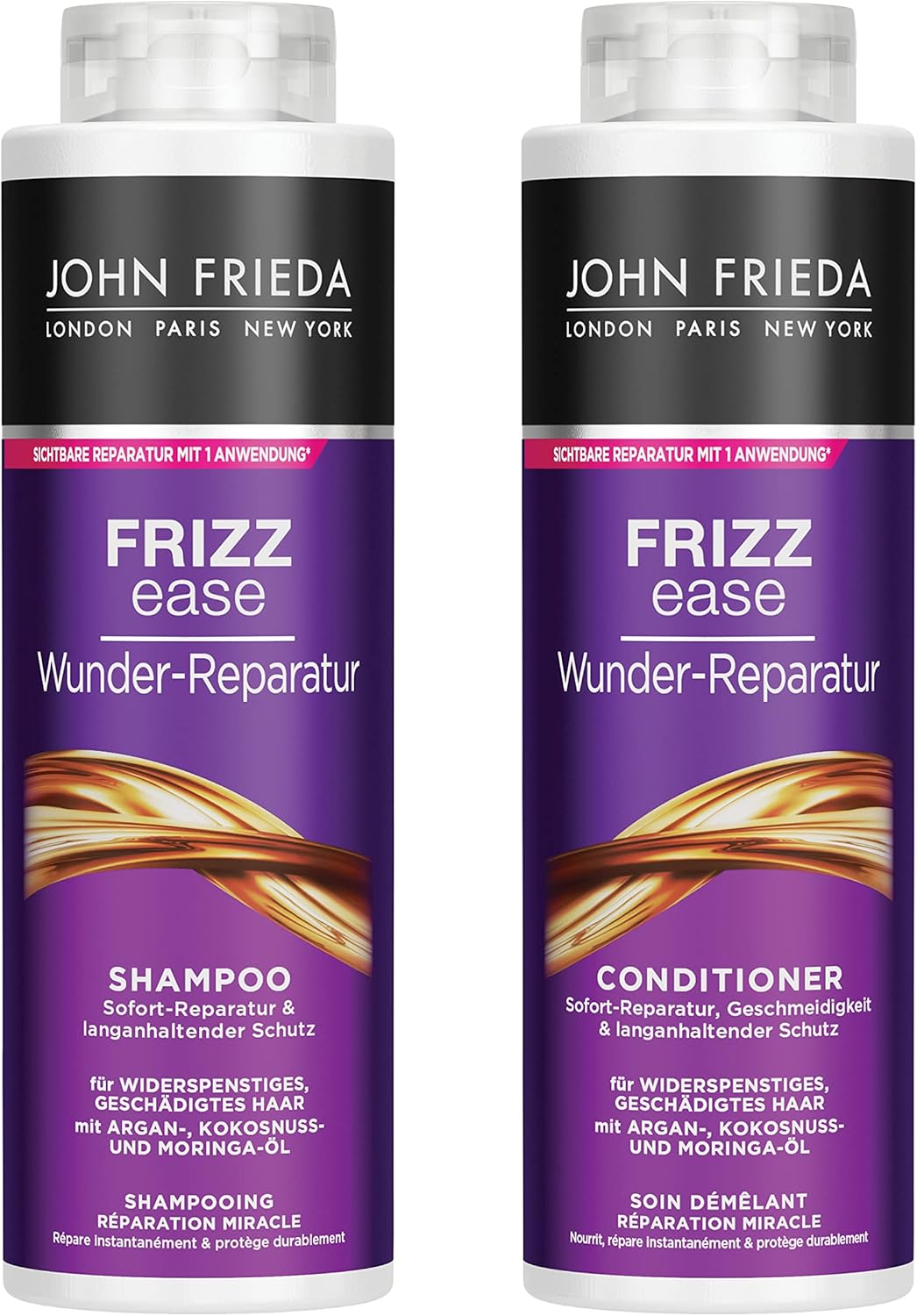 John Frieda Wunder Repair Shampoo/Conditioner Value Set Contents 1x