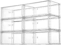 Vista 13 de Vtopmart - 2 paquetes de grandes contenedores de almacenamiento apilables transparentes de 27QT, contenedores de almacenamiento de plástico