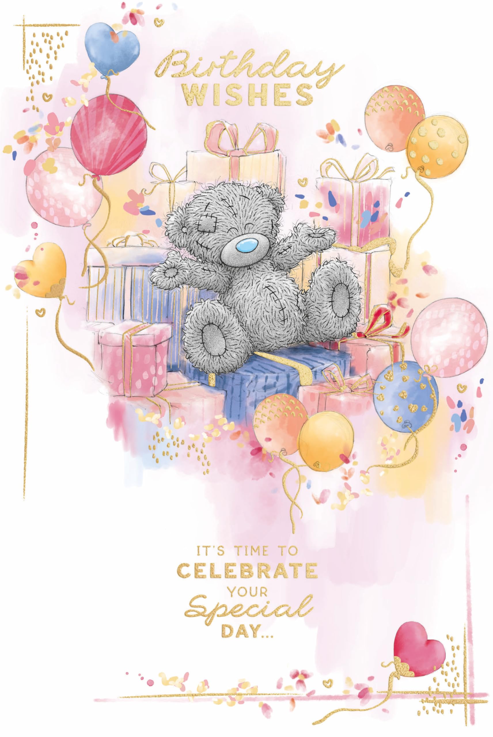 Me To You Bear Birthday Wishes Birthday Card