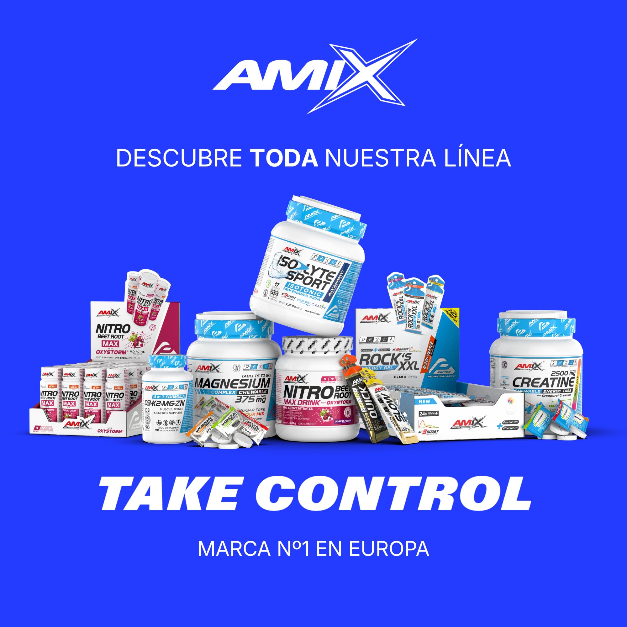 Amix Nitro Beet Root MAX – Sabor Cereza - 20 Shots de 60 ml – Concentrado de nitratos de remolacha y Oxystorm® – Con vitamina C – Formato líquido listo para tomar antes del entrenamiento