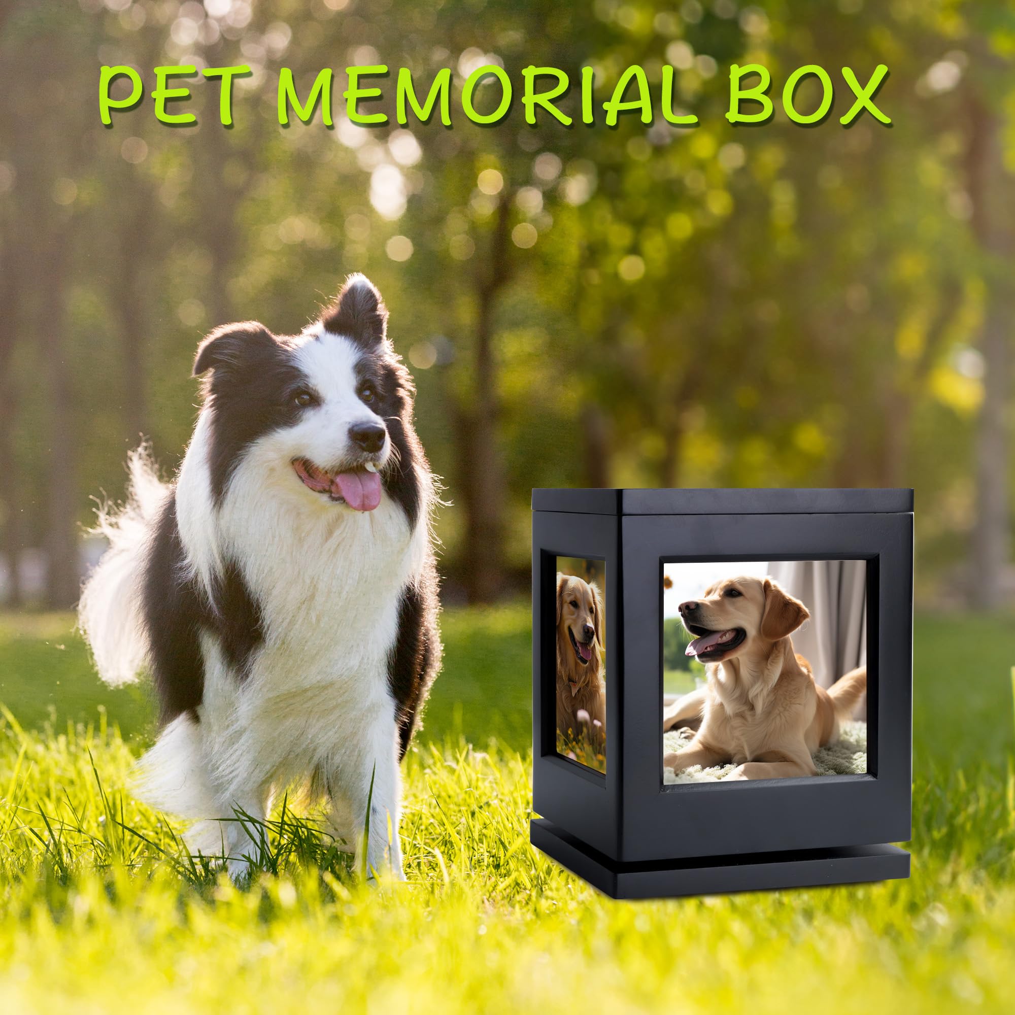 Elegante urn voor paardenas met hondenbeeldje van een Labrador | bol