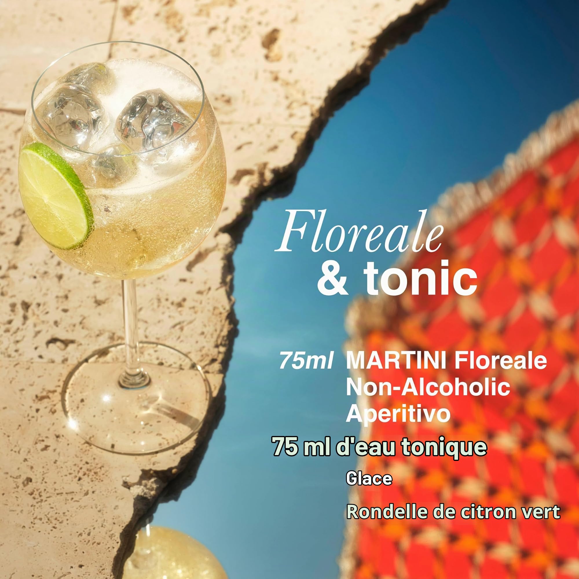 MARTINI L'Apéritivo Floréale Apéritif sans alcool 75 cl