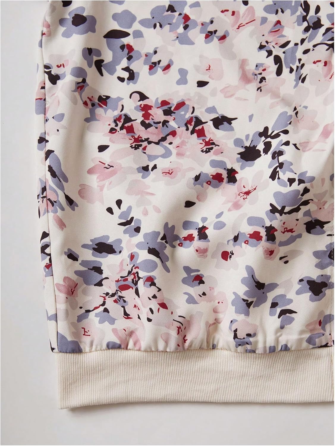 Verdusa Women's Boho Floral Zip Up Bomber Jackets Long Sleeve Fall Outerwear Brunch Outfits