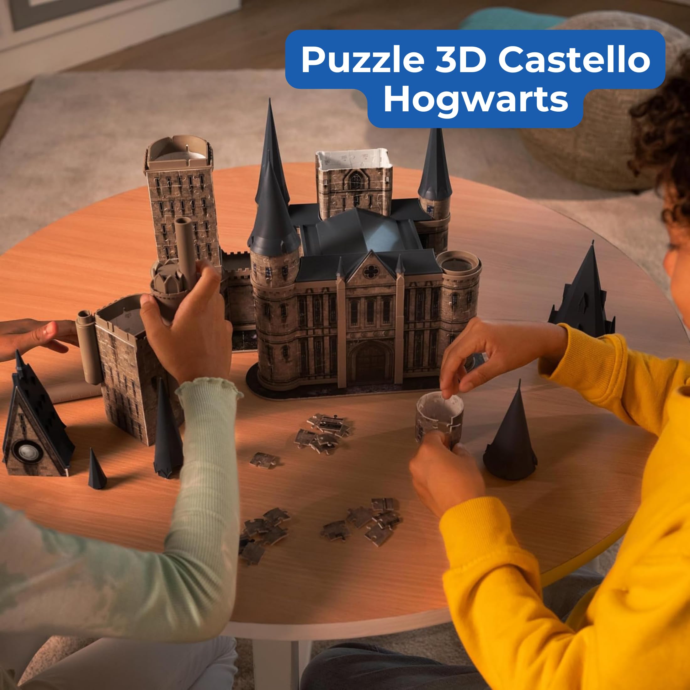 Ravensburger - Puzzle 3D Torre di Astronomia LED 626 pezzi, 8+ anni | Puzzle 3D Torre di Astronomia con luci LED, 626 pezzi, modello da montare per bambini dagli 8 anni, perfetto come regalo.