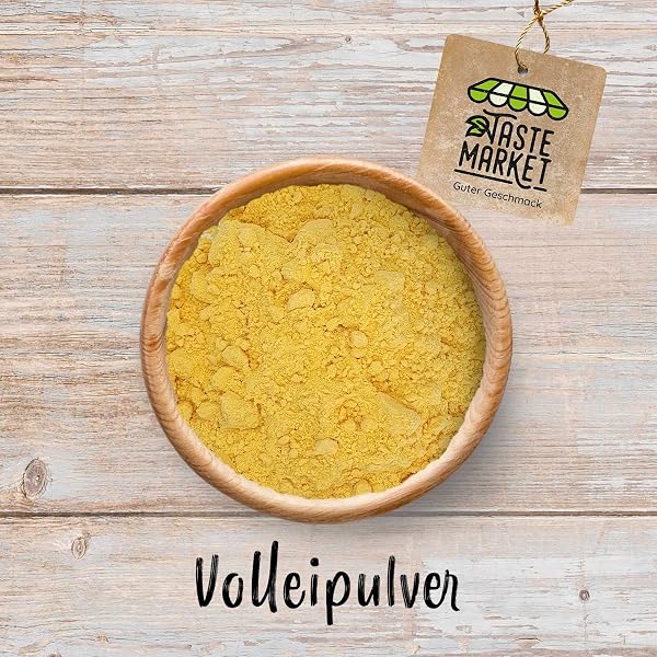 Volleipulver 1 kg | Rührei Kochen Backen | Ei Ersatz | Sprühgetrocknet | Vollei | TASTE MARKET | - 4