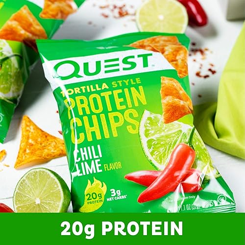 Miniatura 61 de Quest Nutrition Tortilla Chip de chile dulce picante, 1.1 onzas (paquete de 12)