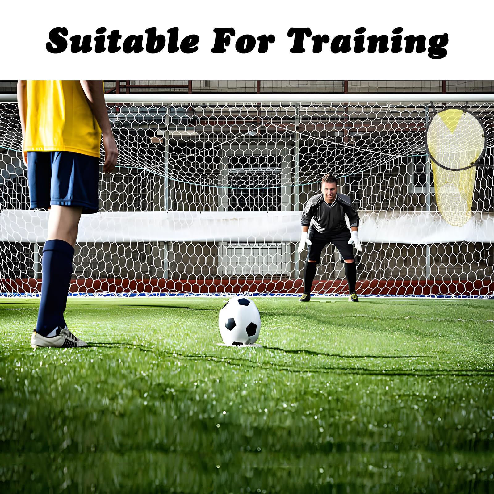 LURVOUS Cestini Da Calcio, Rete Da Calcio Pieghevole, Rete Da Calcio