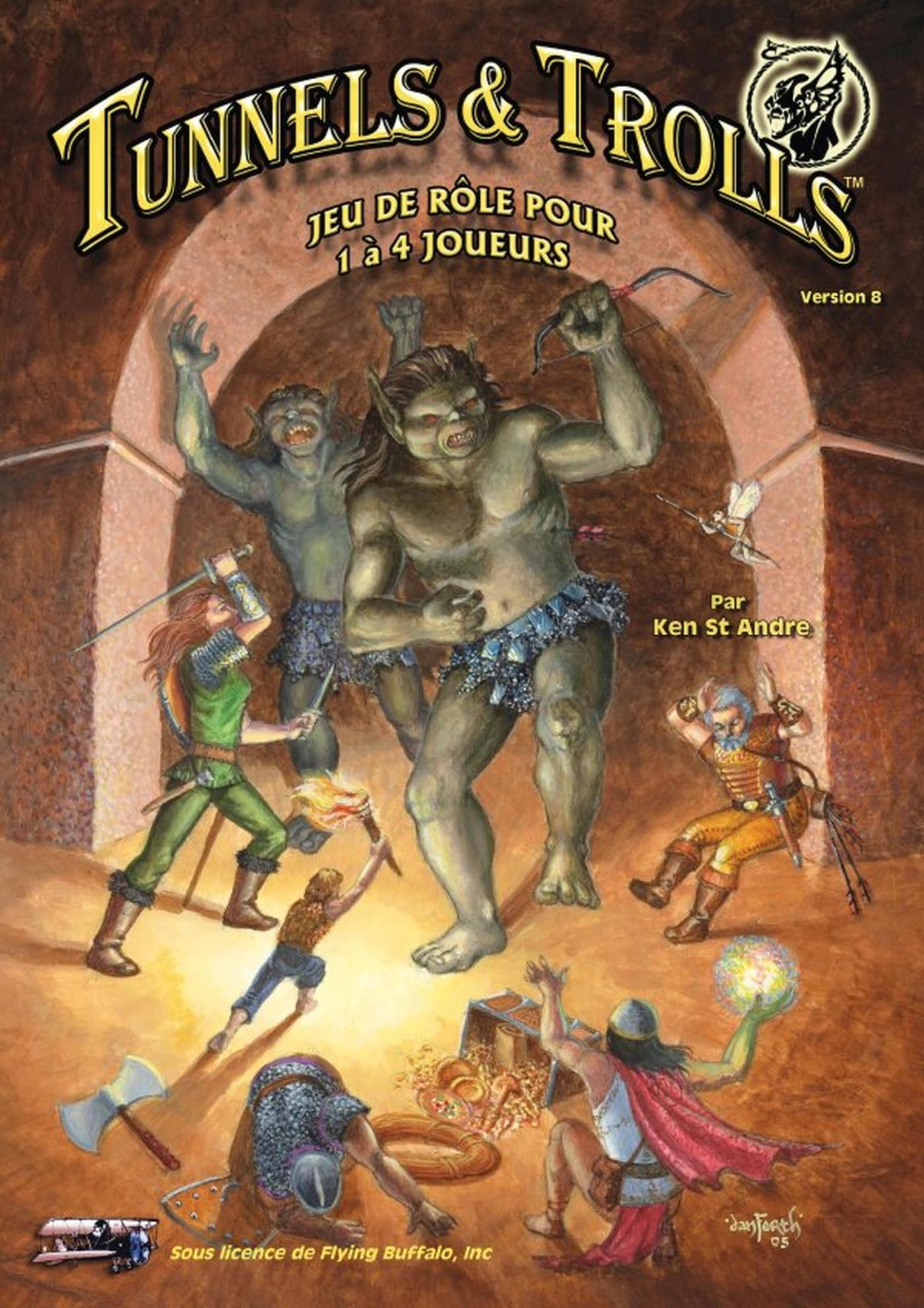 Tunnels & Trolls : Geille, Patrice, St. Andre, Ken: Amazon.it: Libri