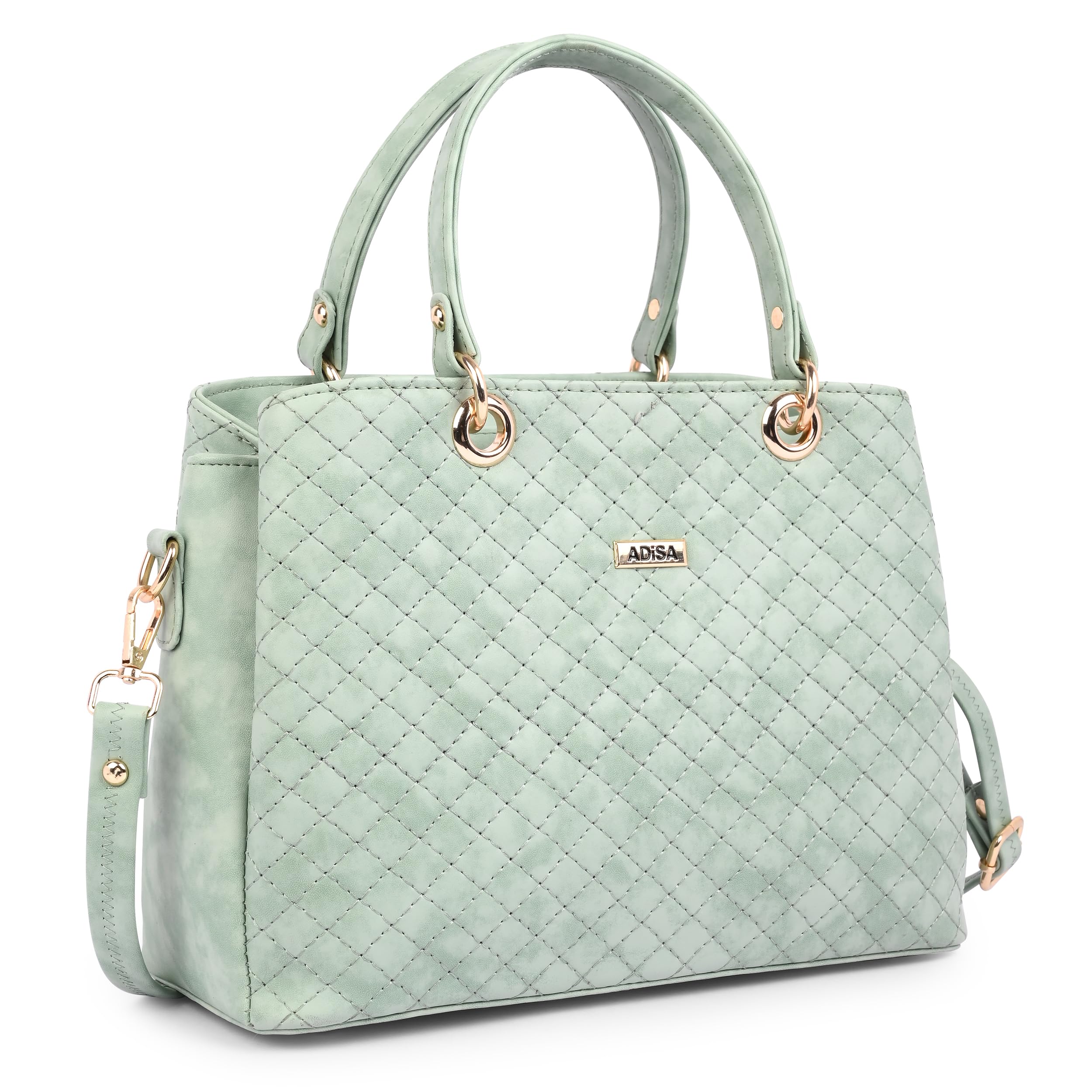 Quilted Shoulder Handbag for Women - Stylish Crossbody Bag with Sling Belt, Ladies' Purse with Top Zipper Closure, Gift for Women and Girls (AD4077)-image-43