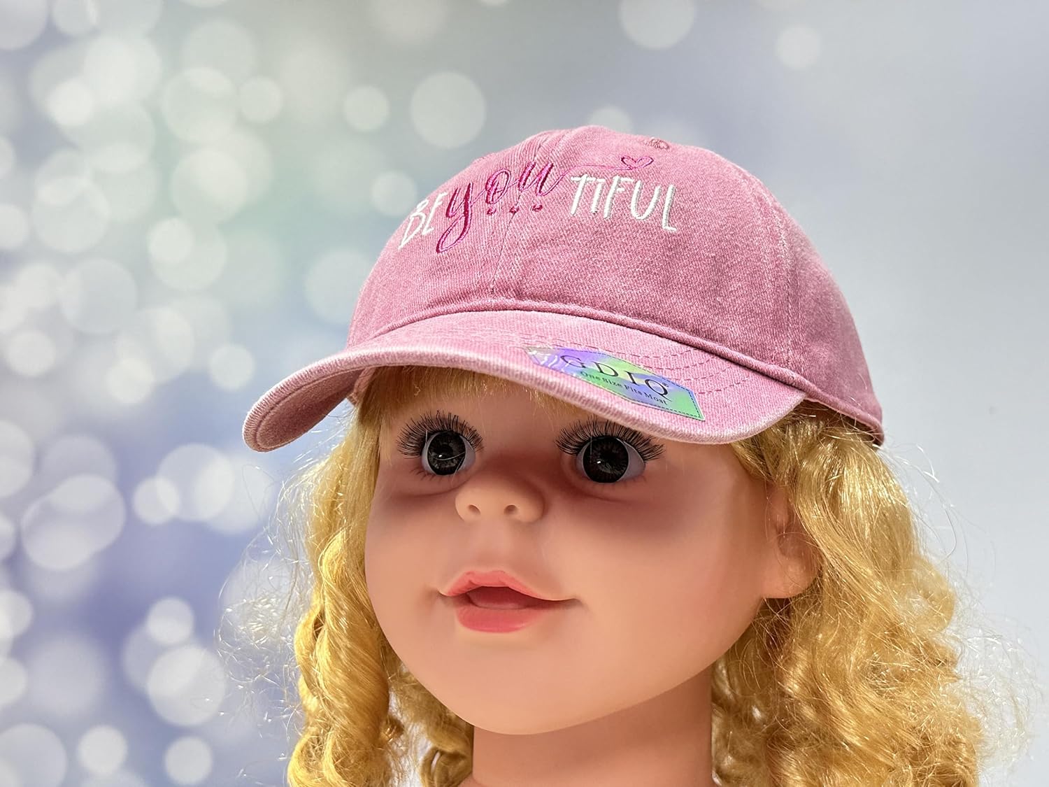 Kid Toddler Child Adjustable Embroidery Baseball Hat - Image 5