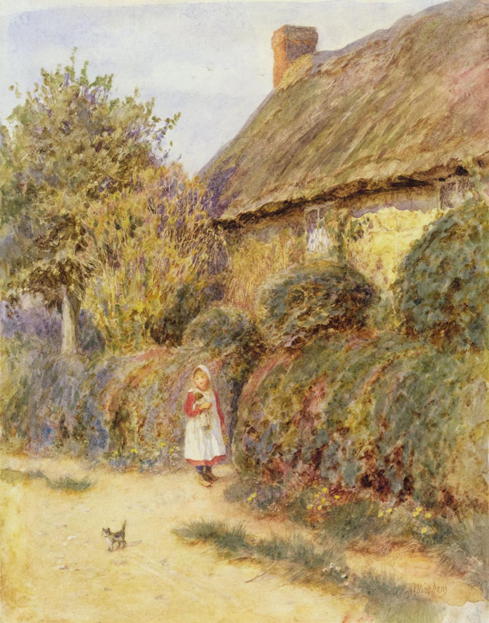 Art mural errant par Helen Allingham pour une décoration inspirante