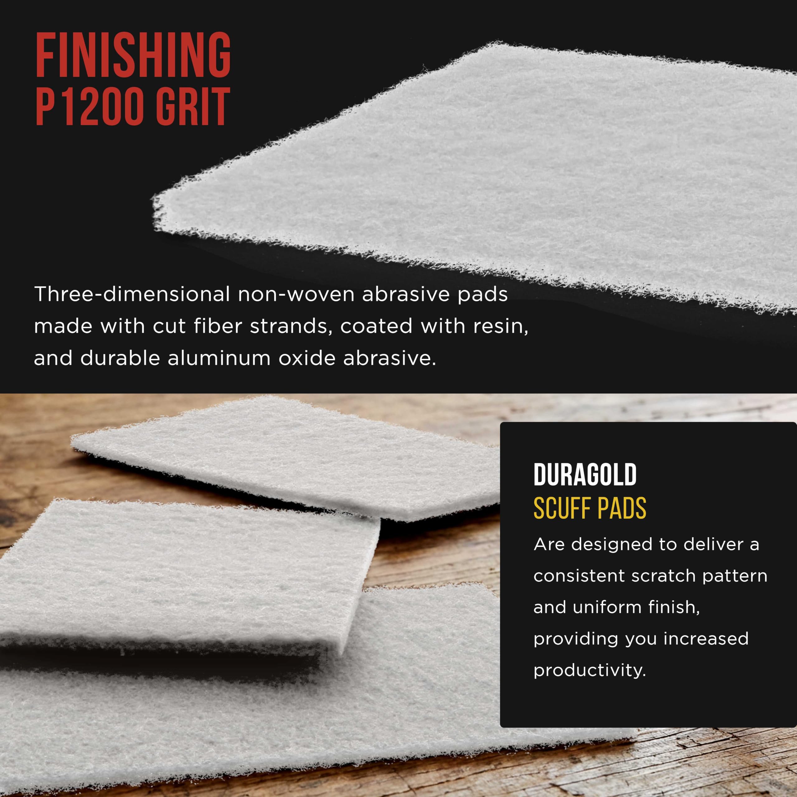 Dura-Gold Scuff Pads - Box of 10 -3