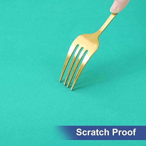 Miniatura 64 de homing Paquete de 2 manteles rectangulares elásticos ajustables de 6 pies, tela impermeable, mantel de poliéster lavable para picnic, campamento, al