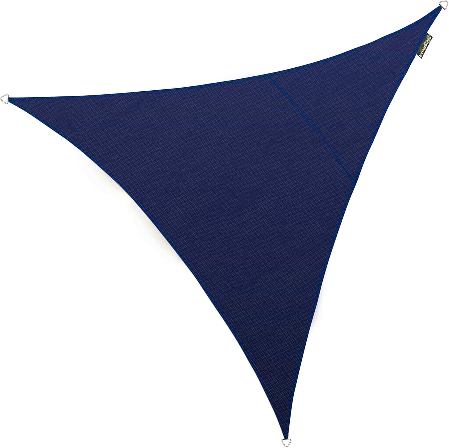Kookaburra 3m Triangle 320gsm Knitted Sun Sail Shade Canopy 93.3