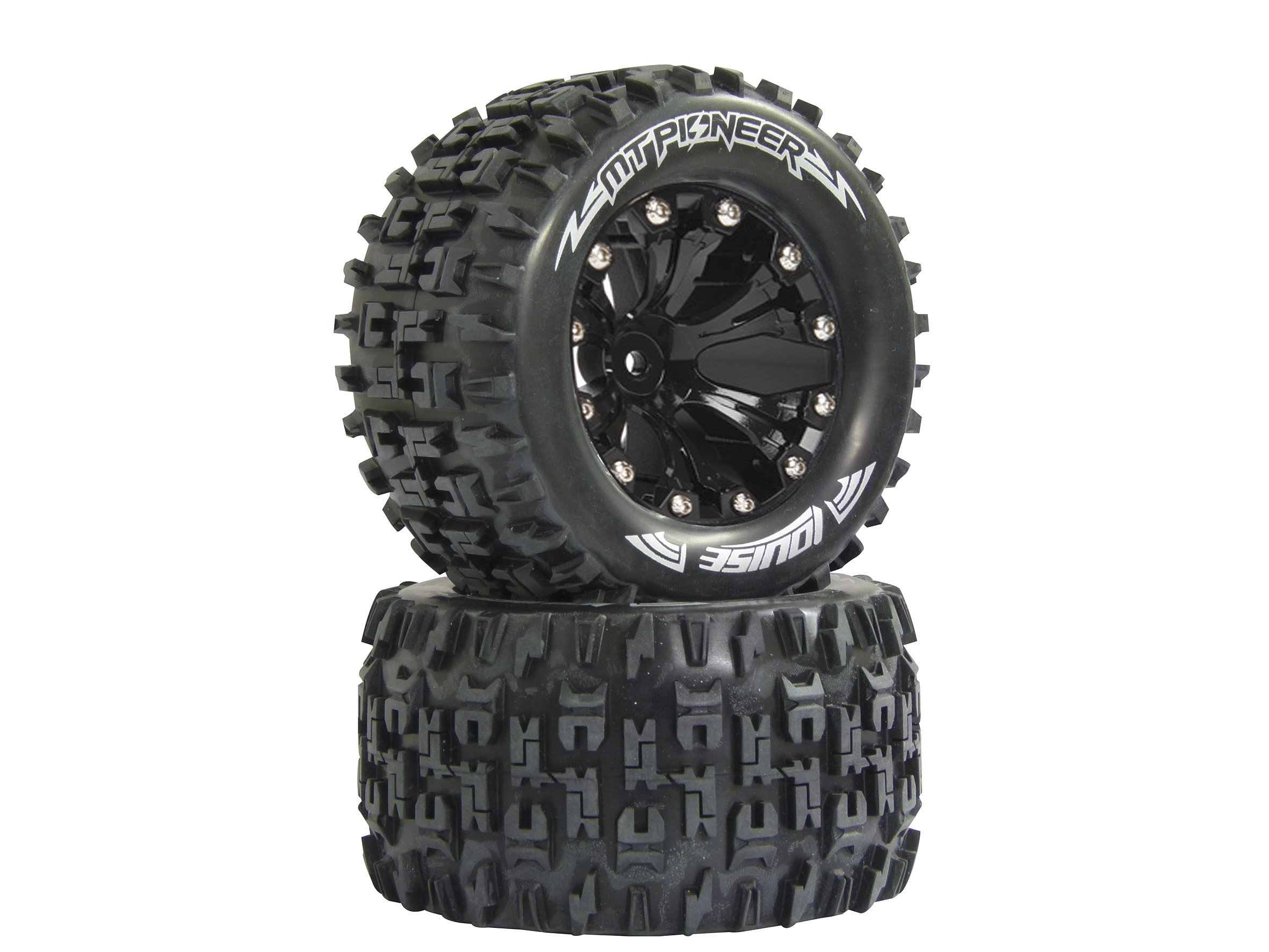 Jamara 052854 1:10 Scale 12 mm MT-Pioneer 1-2OS Wheel with Tire
