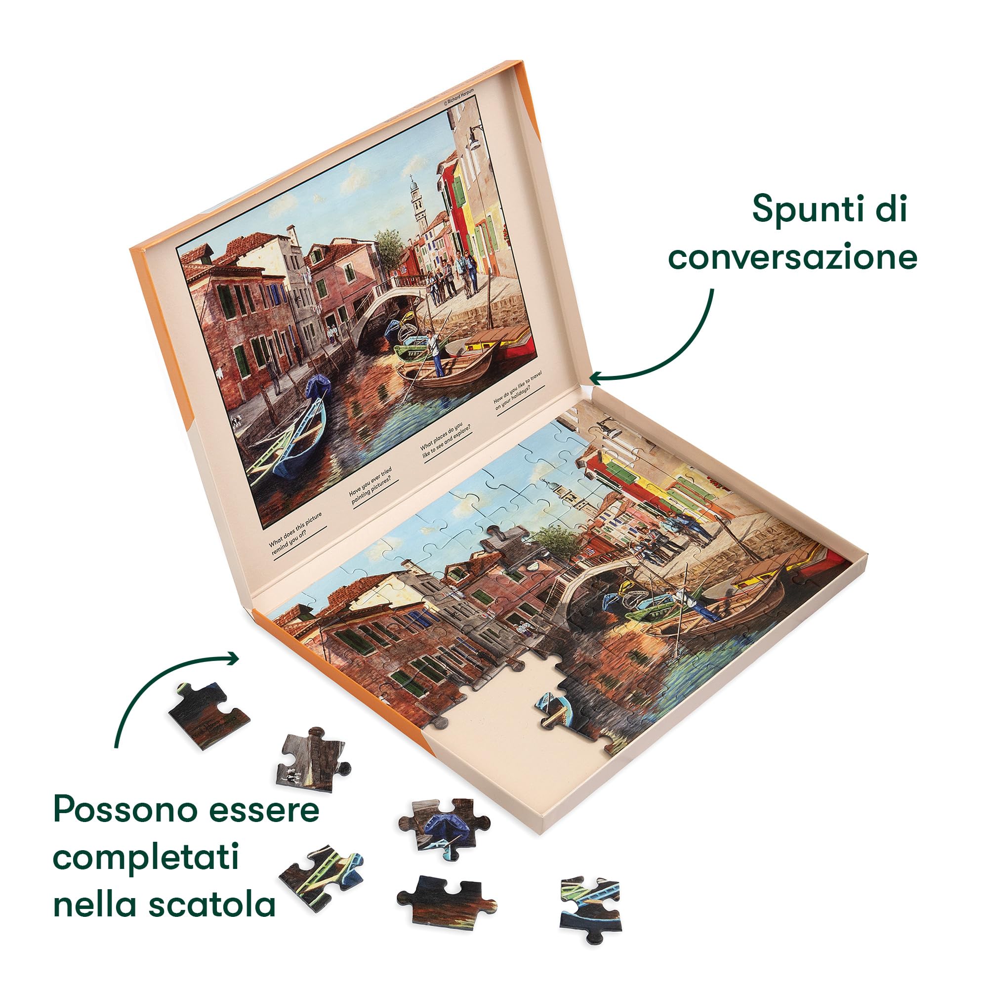Relish 'Burano Island' Puzzle da 35 Pezzi - Attività per Anziani Specifiche per le Persone Affette da Demenza/Alzheimer…