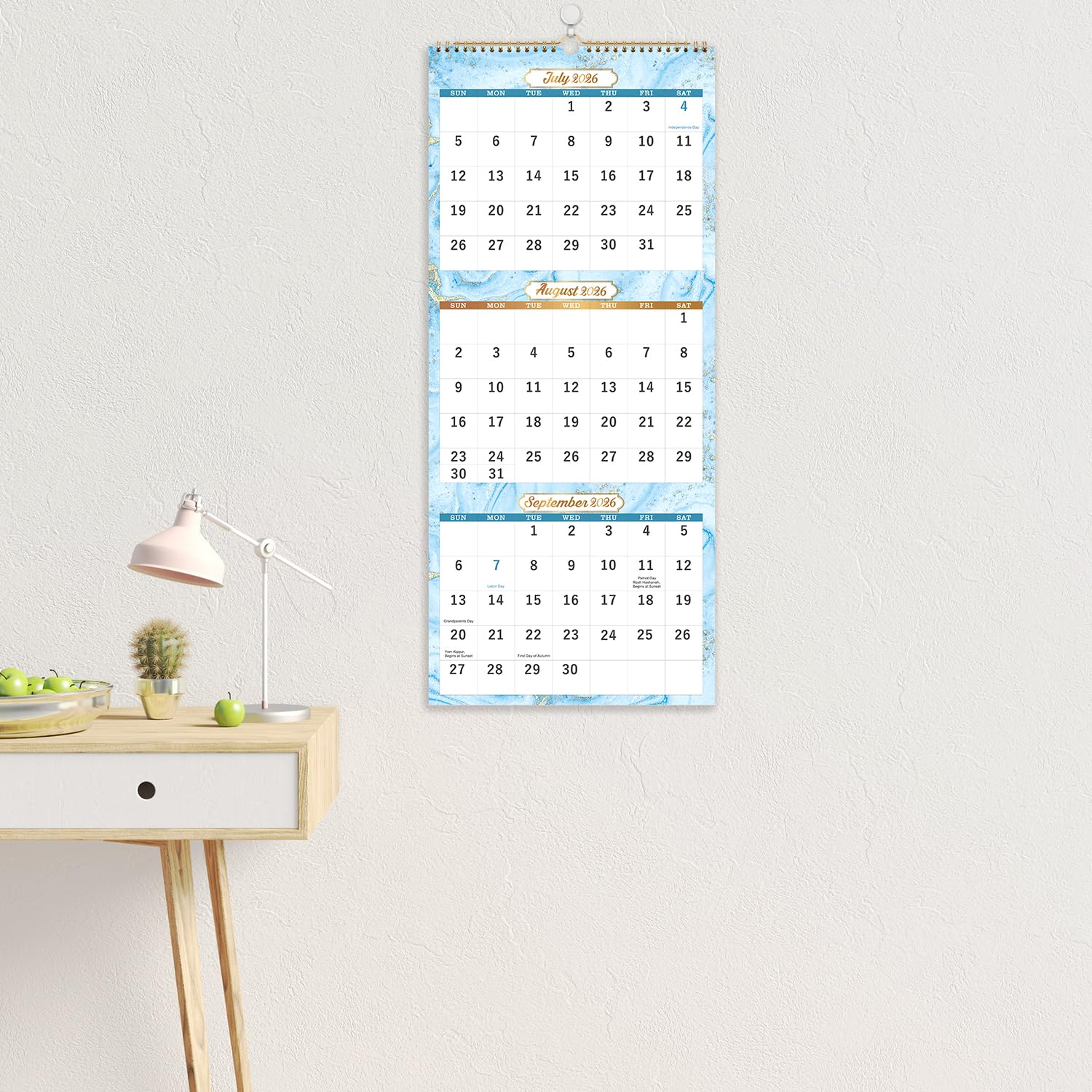 HUMAN MADE 2026 WALL CALENDAR 合計3部 2026 Wall Calendar - 3 Month Calendar 2026, Dec. 2025 - Jan. 2027