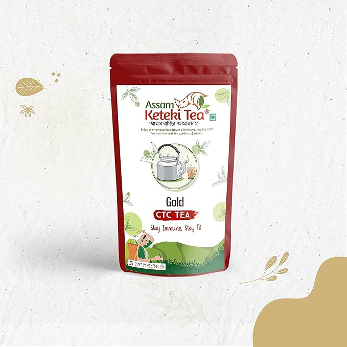 Assam Keteki Tea | CTC Gold Tea 500 gm