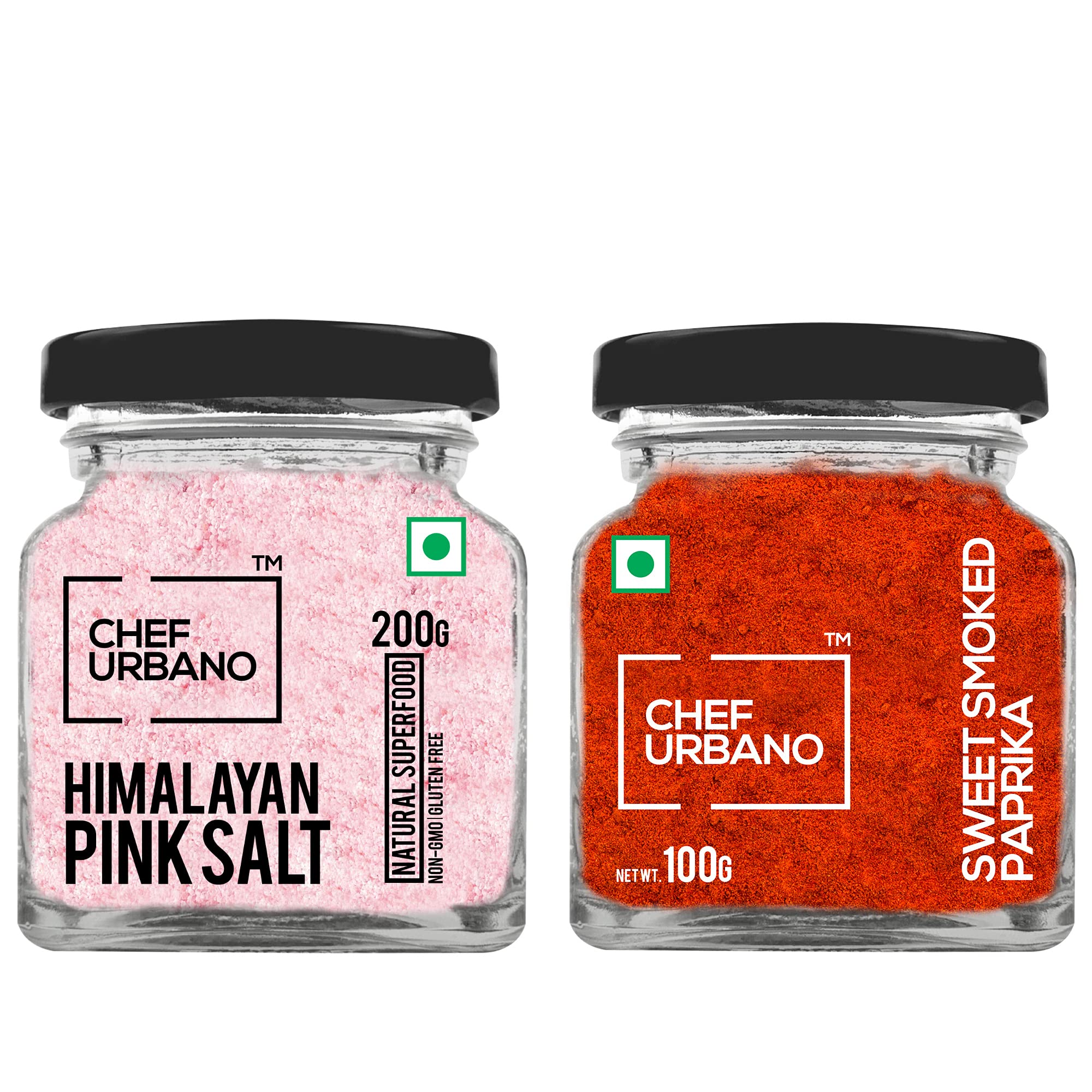 Smoked Paprika Sweet 100 GMS + Himalayan Pink Salt 200 GMS Combo