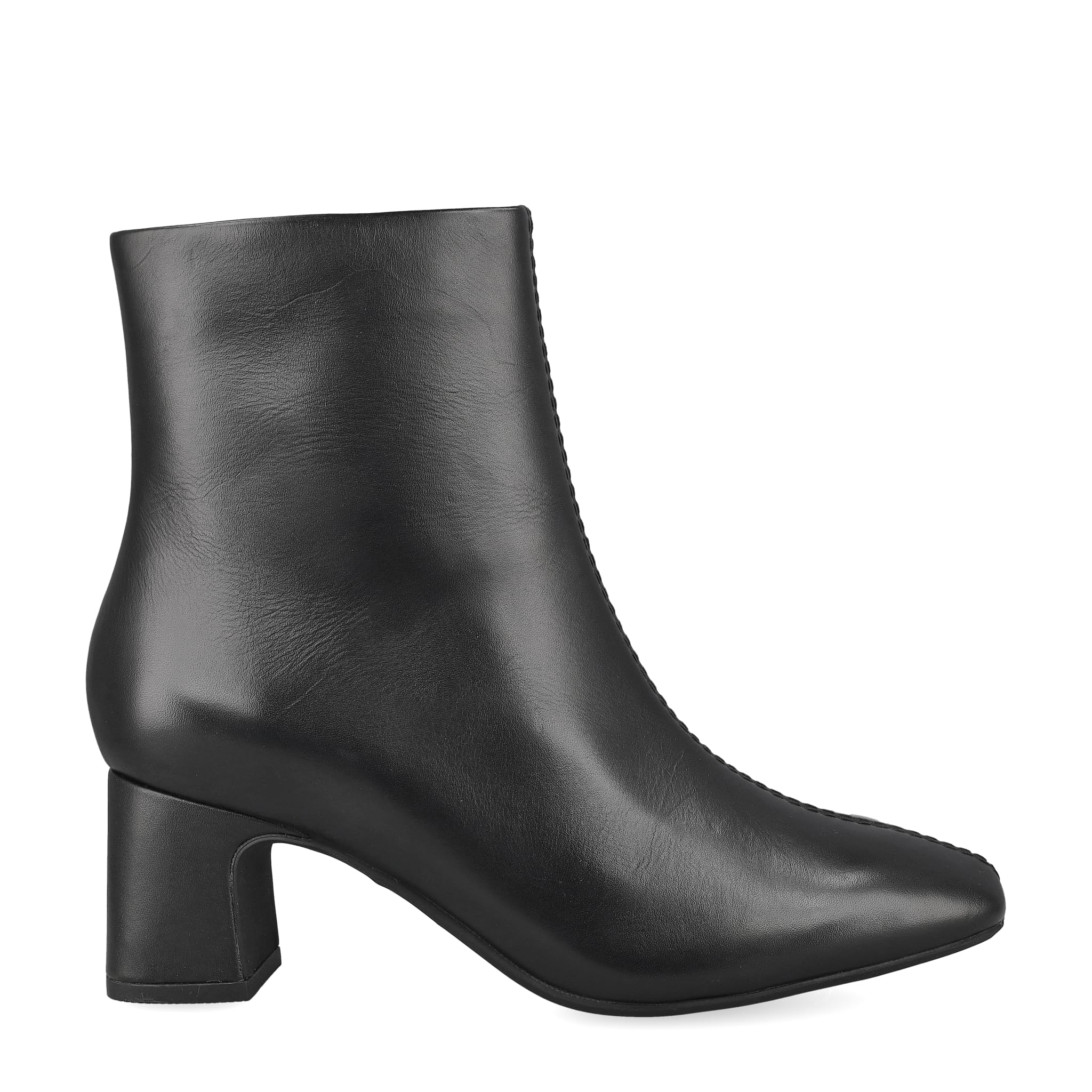 Clarks Fernie Zip Womens Black Leather, 5