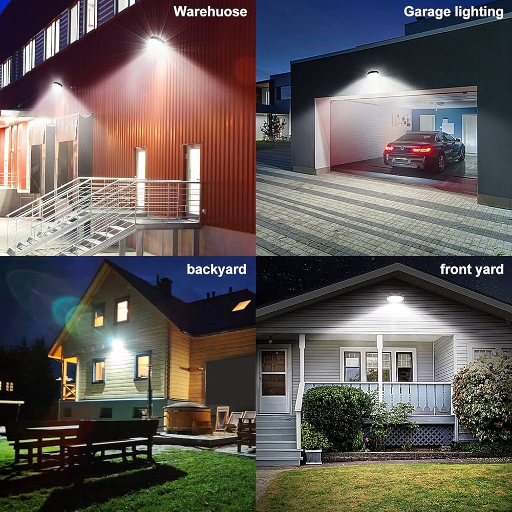 LED Barn Light, Dusk to Dawn Outdoor Lighting with 120W