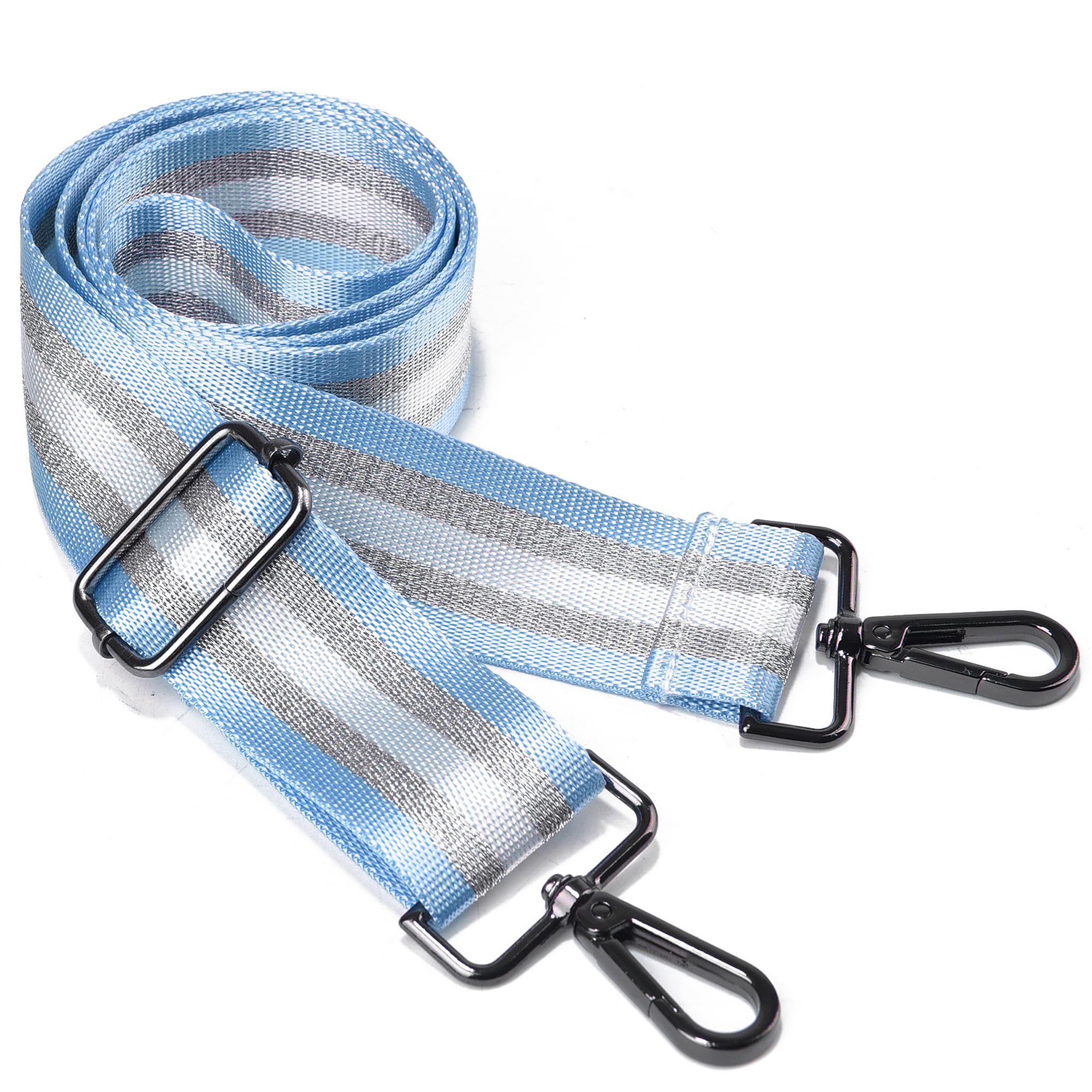 Purse Strap Silver Hardware Wide Bag Straps Replacement Crossbody Adjustable Shoulder Strap for Purses Canvas…-image-22