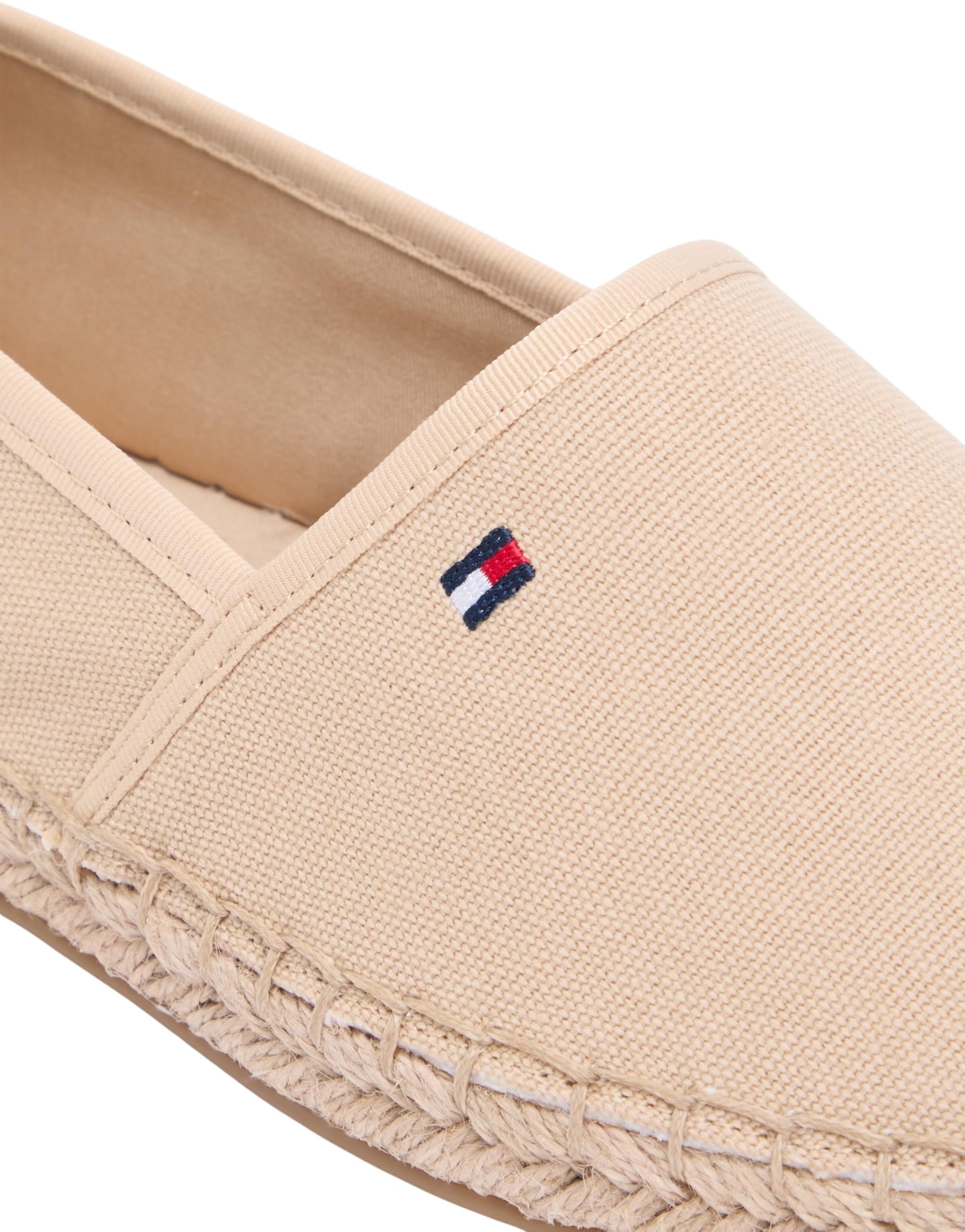 Tommy Hilfiger Espadrilles Femme Flag Canvas avec Logo