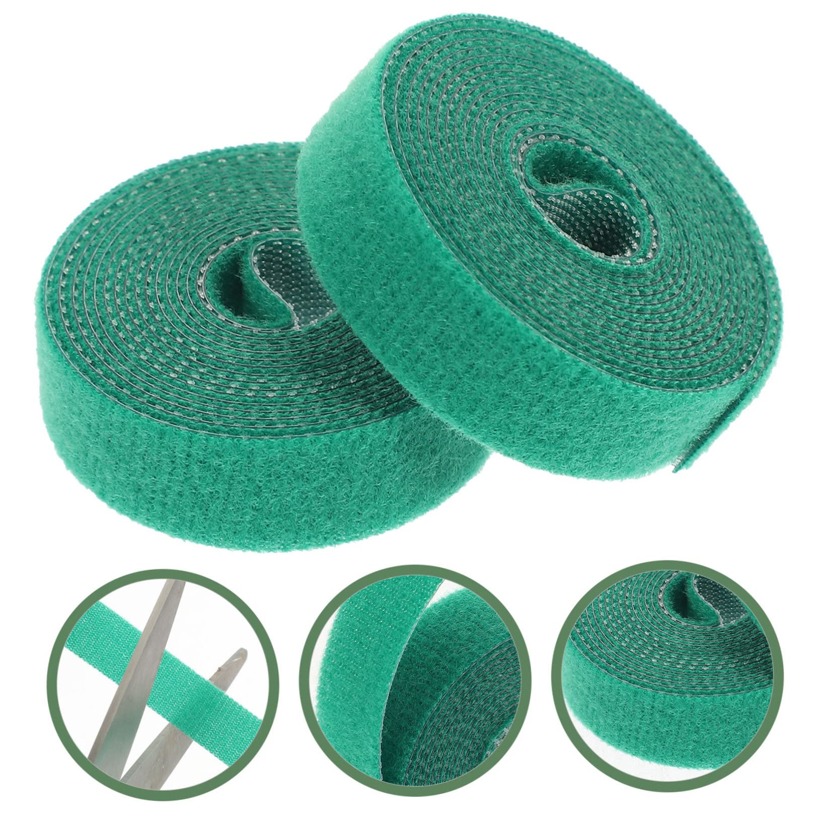 Mipcase 10pezzi Nastro per Giardinaggio Reutilizzabile Fissaggio per Piante Supporto per Viti Fragole per